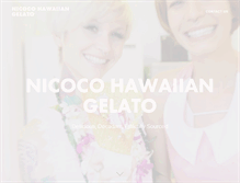 Tablet Screenshot of nicocohawaii.com